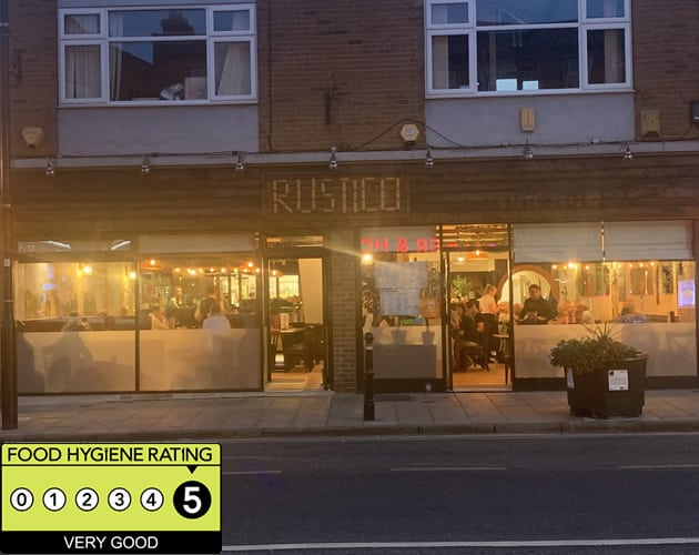 Rustico restaurant Wakefield